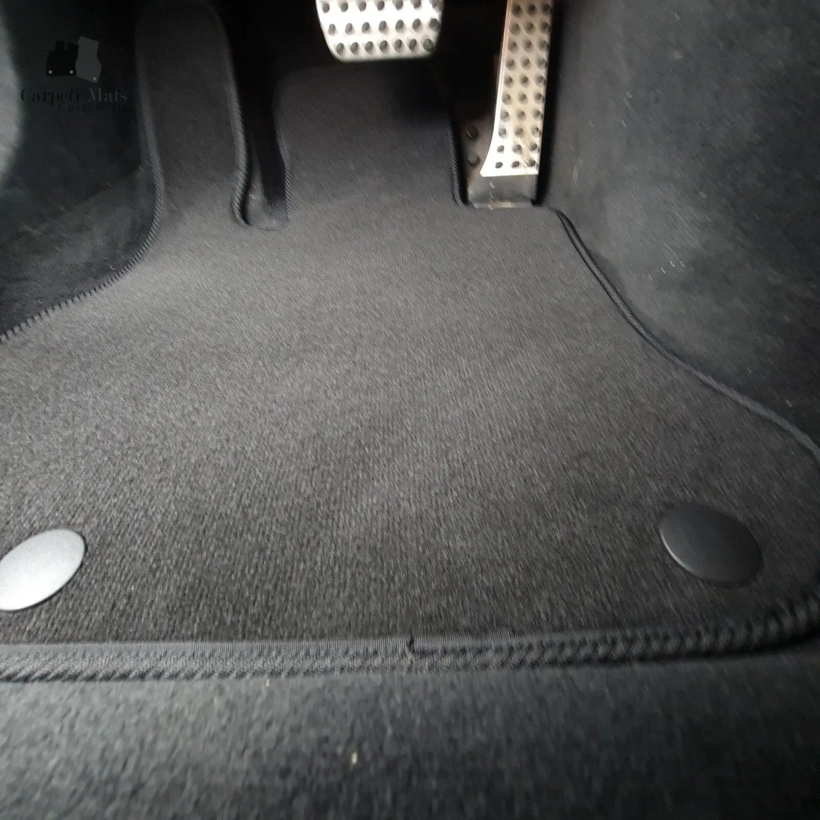 Front Car Floor Mats For Mercedes B-Class Velour Auto Liners Waterproof Carpet