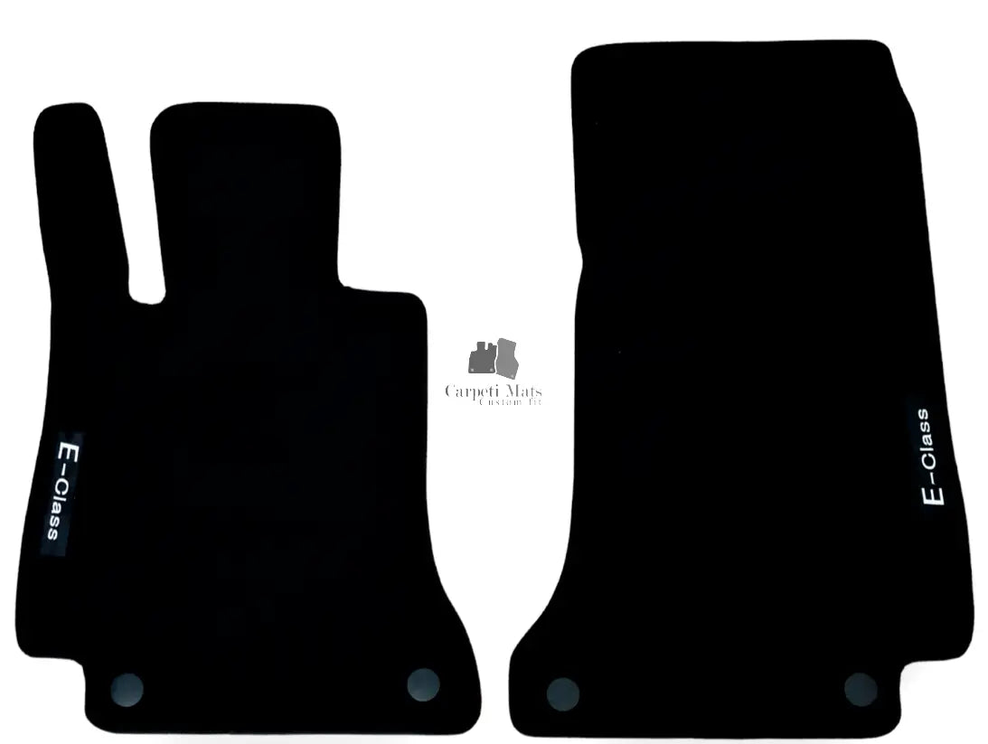 Front Car Floor Mats For Mercedes E-Class Coupe Waterproof Velour Carpet Liners