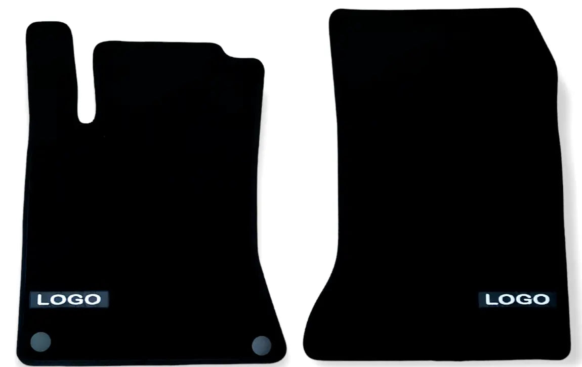 Front Car Floor Mats Velour For AMG Mercedes GLA Auto Liners Waterproof Carpet