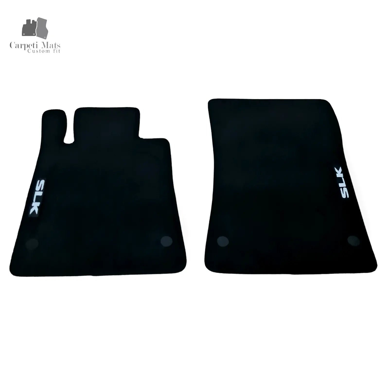 Front Car Floor Mats Velour For AMG Mercedes SLK R172 Waterproof Auto Liners 2pc