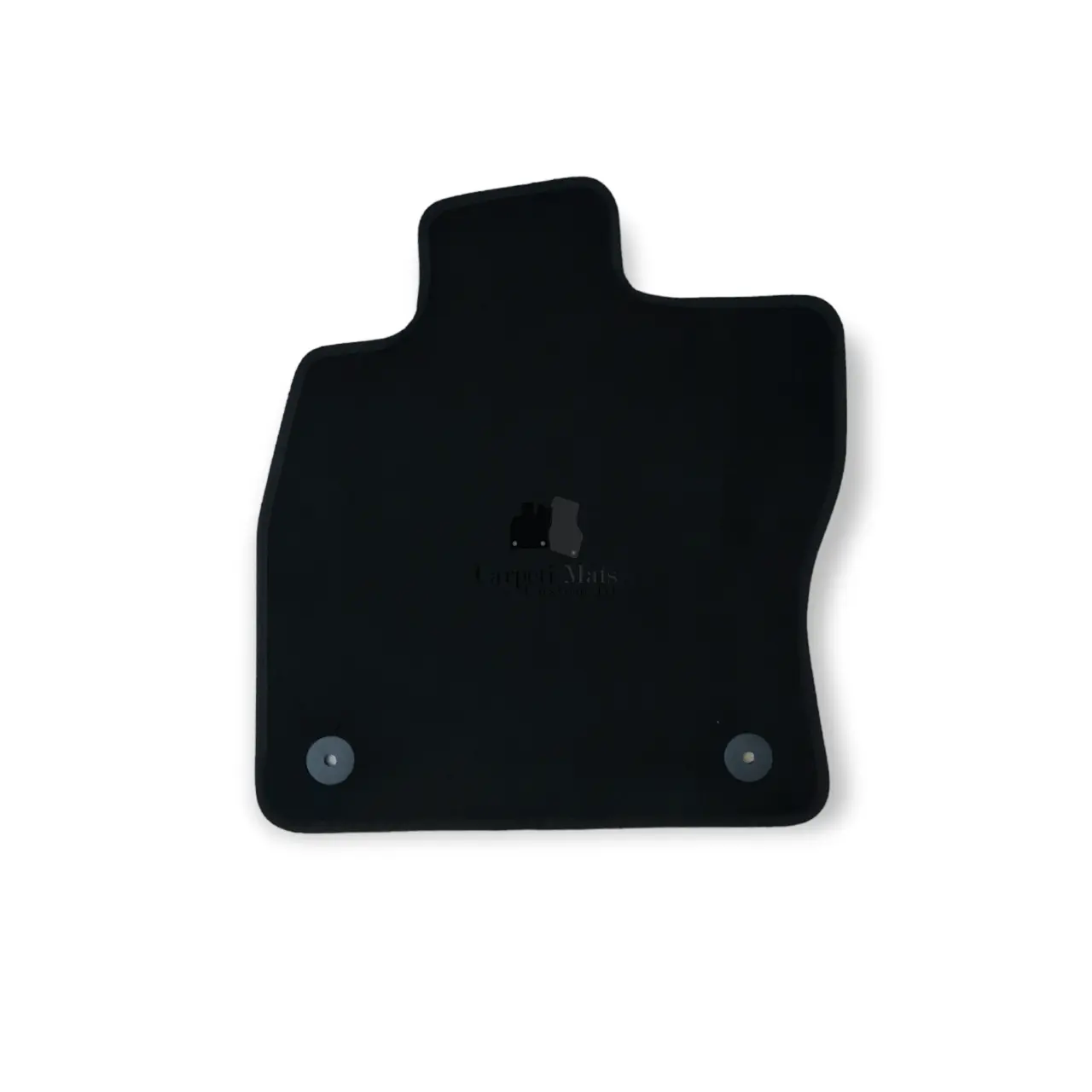 Front Car Floor Mats Velour For Audi A3 Waterproof Black Carpet Auto Liners 2pcs