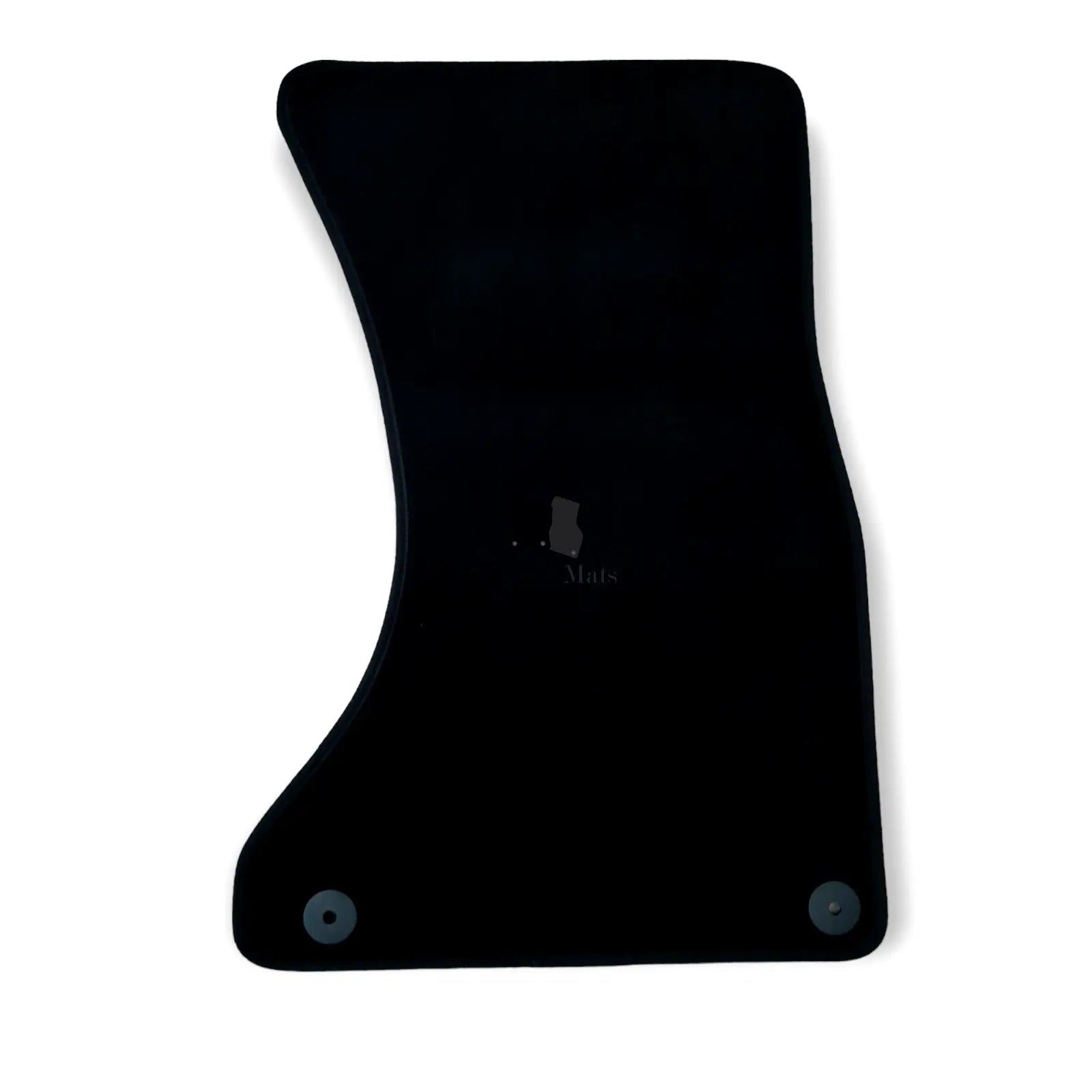 Front Car Floor Mats Velour For Audi A4 B8 Waterproof Black Carpet Liners 2pcs