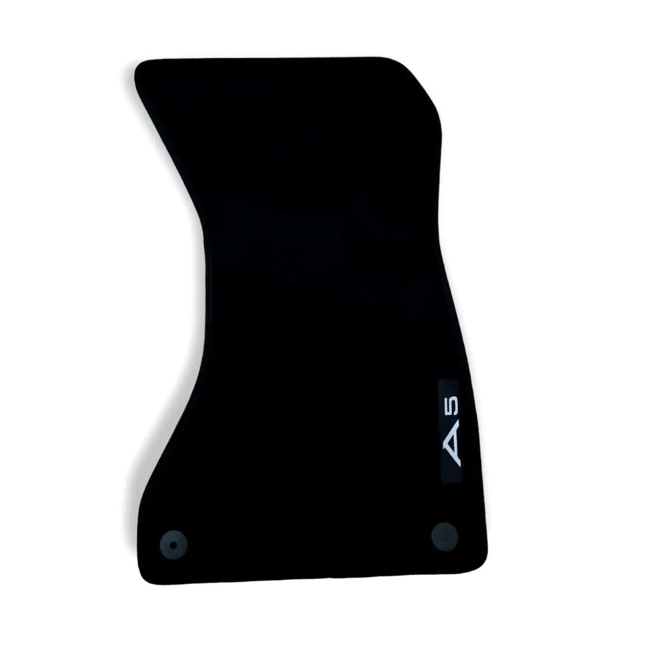 Front Car Floor Mats Velour For Audi A5 Waterproof Black Carpet Auto Liners 2pcs