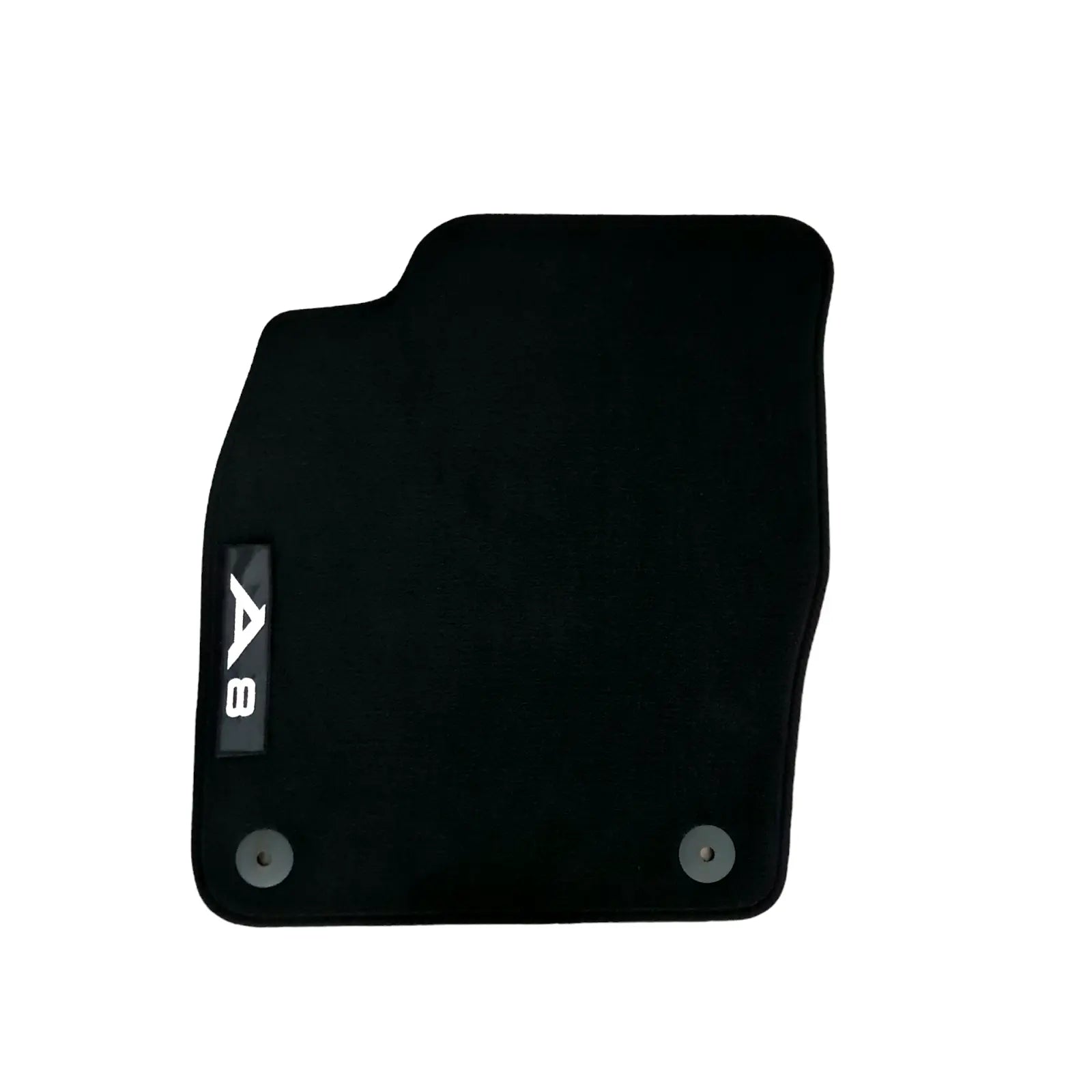 Front Car Floor Mats Velour For Audi A8 S8 Waterproof Carpet Rugs Auto Liners 2p
