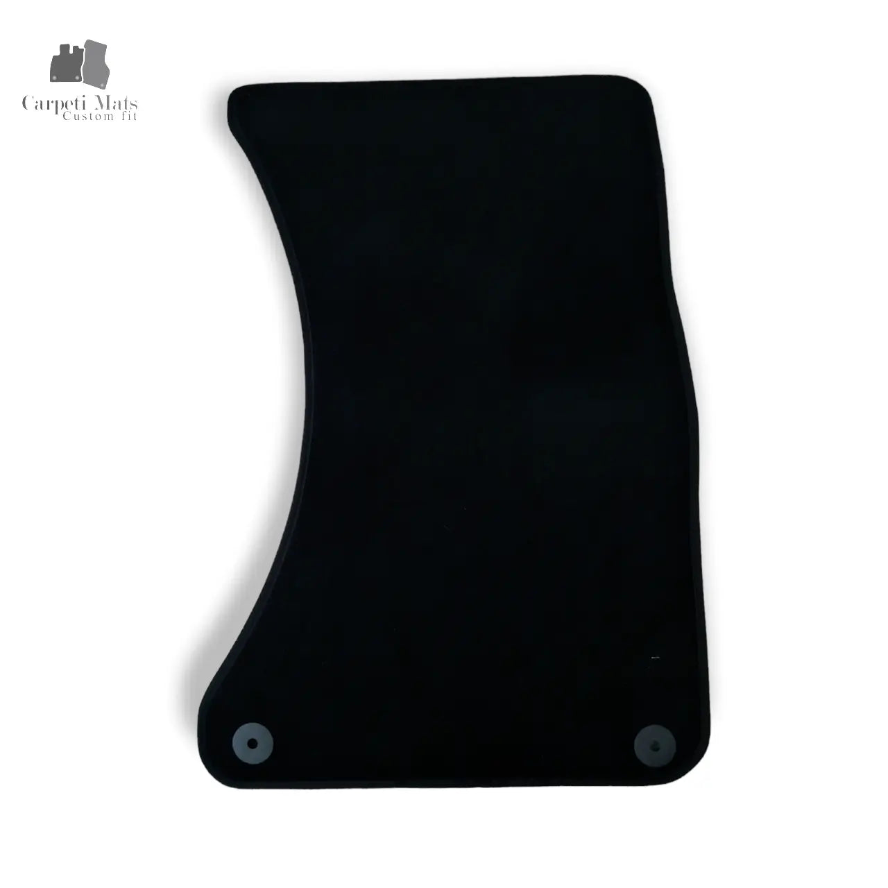 Front Car Floor Mats Velour For Audi Q5 Waterproof Black Carpet Auto Liners 2pcs
