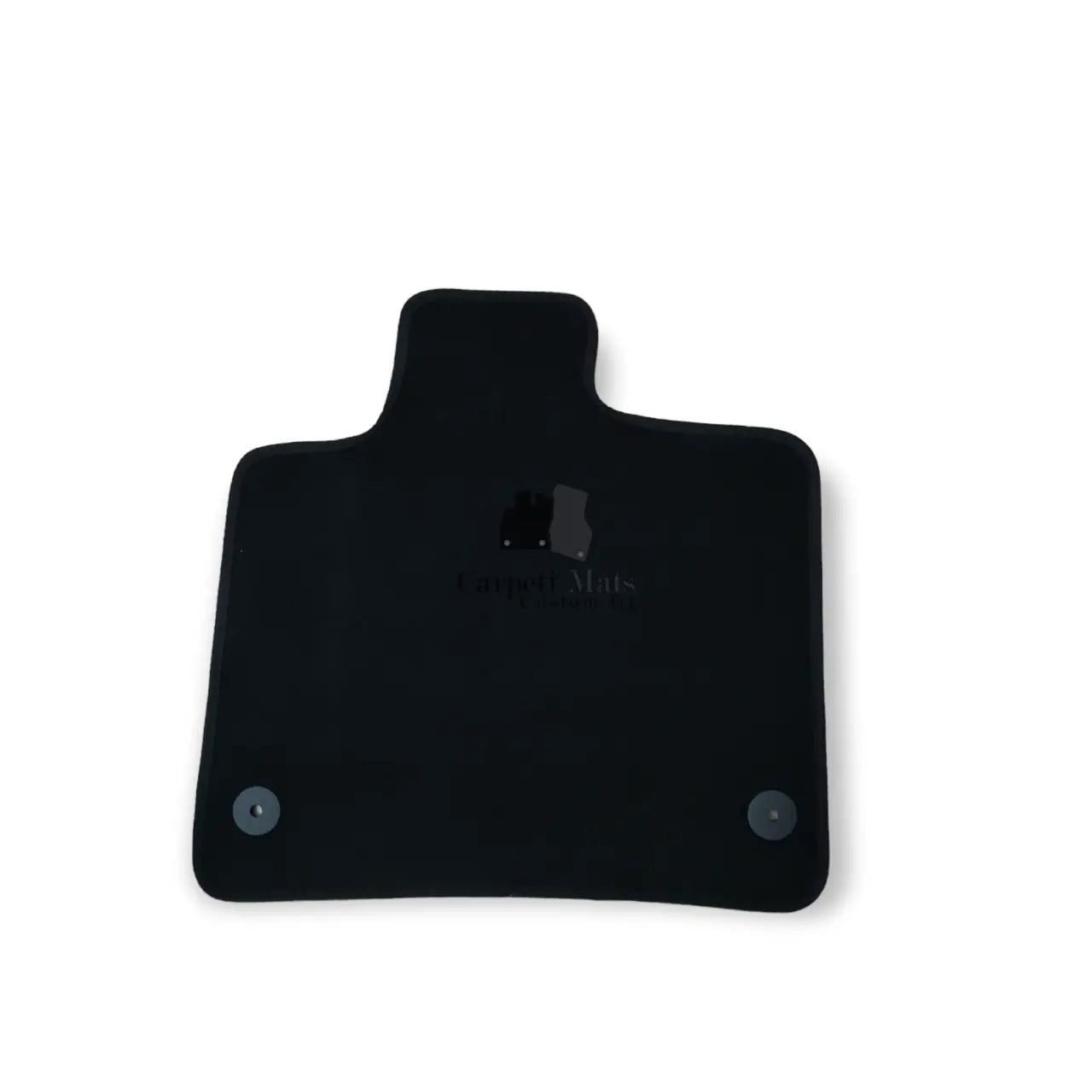 Front Car Floor Mats Velour For Audi Q7 Waterproof Black Carpet Auto Liners 2pcs