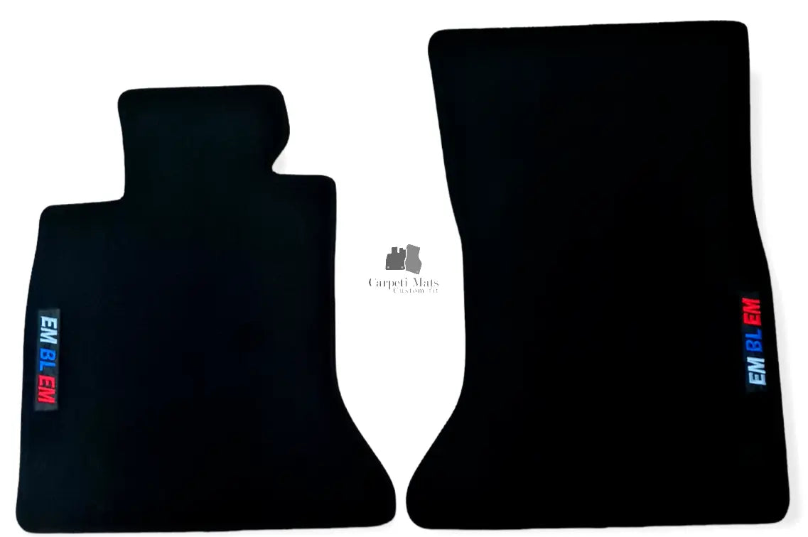 Front Car Floor Mats Velour For BMW M5 F10 F11 Waterproof Carpet Auto Liners 2pc