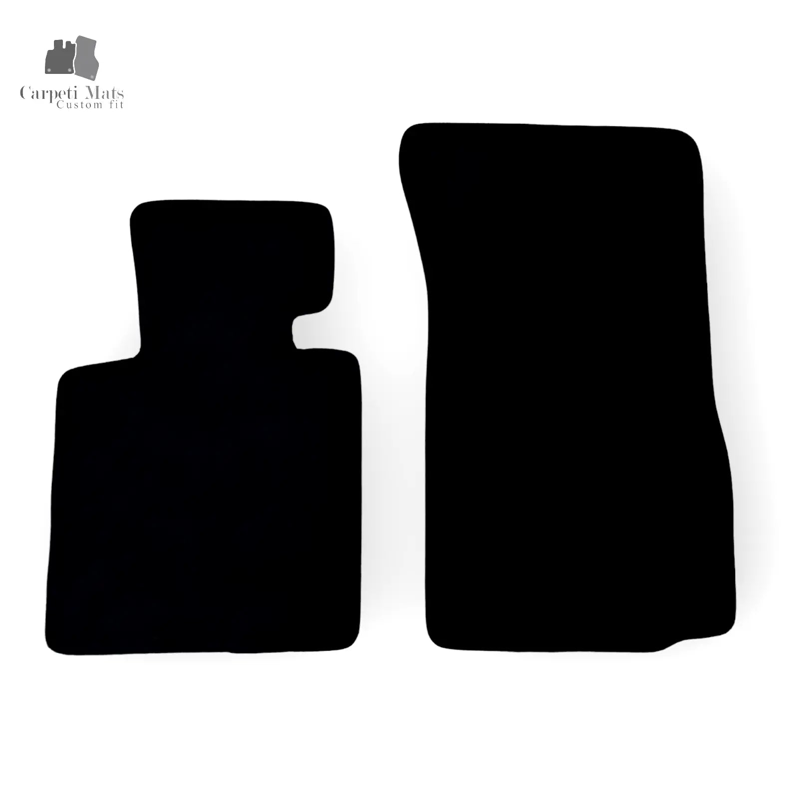 Front Car Floor Mats Velour For BMW Z4 E85 86 Waterproof Black Carpet Liners 2pc