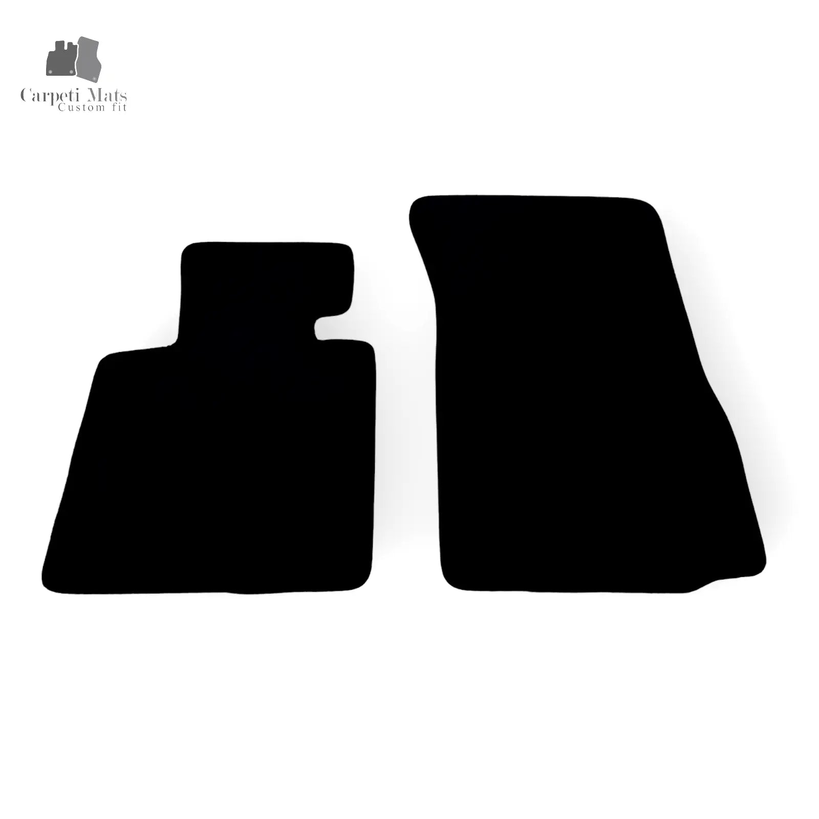 Front Car Floor Mats Velour For BMW Z4 E85 86 Waterproof Black Carpet Liners 2pc