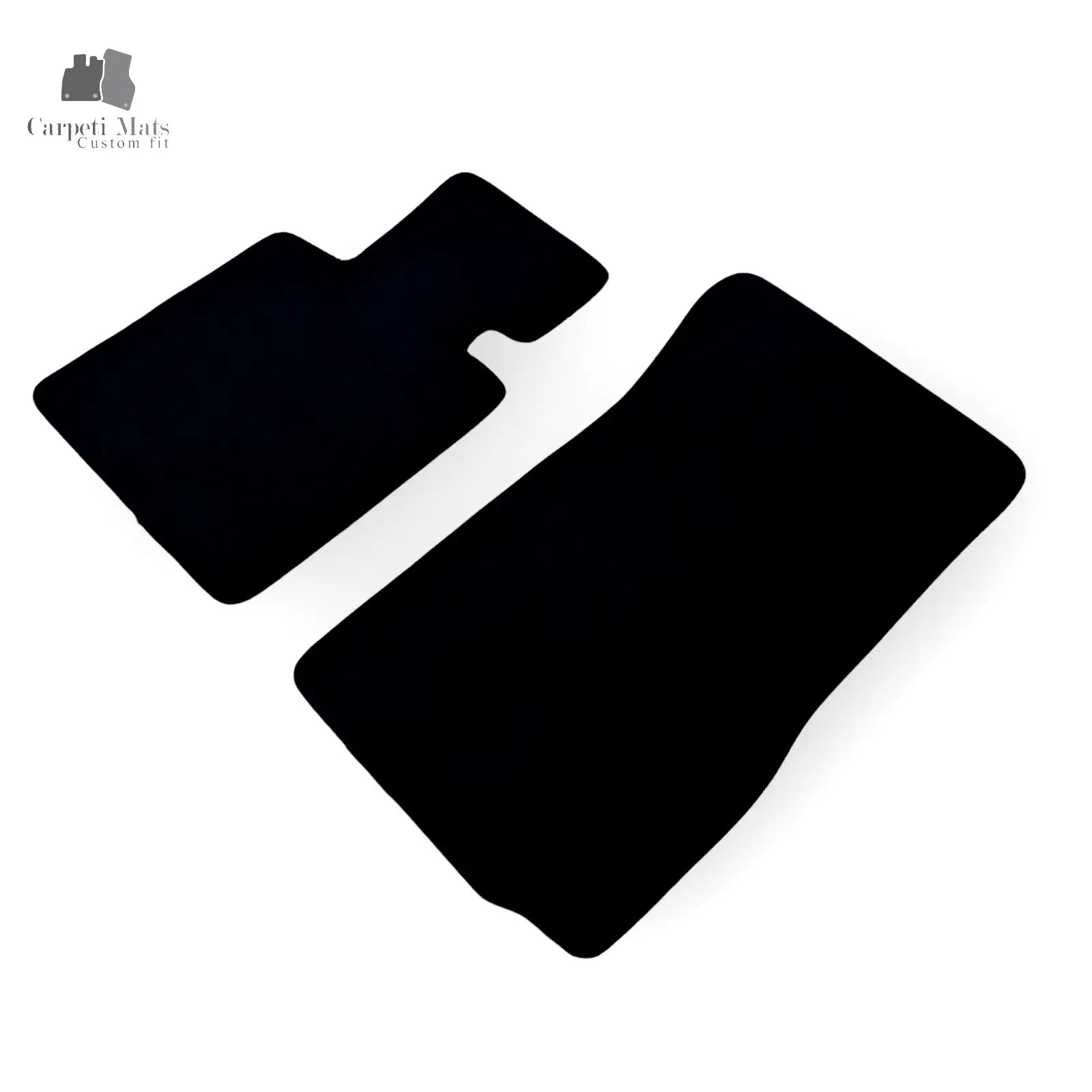 Front Car Floor Mats Velour For BMW Z4 E85 86 Waterproof Black Carpet Liners 2pc