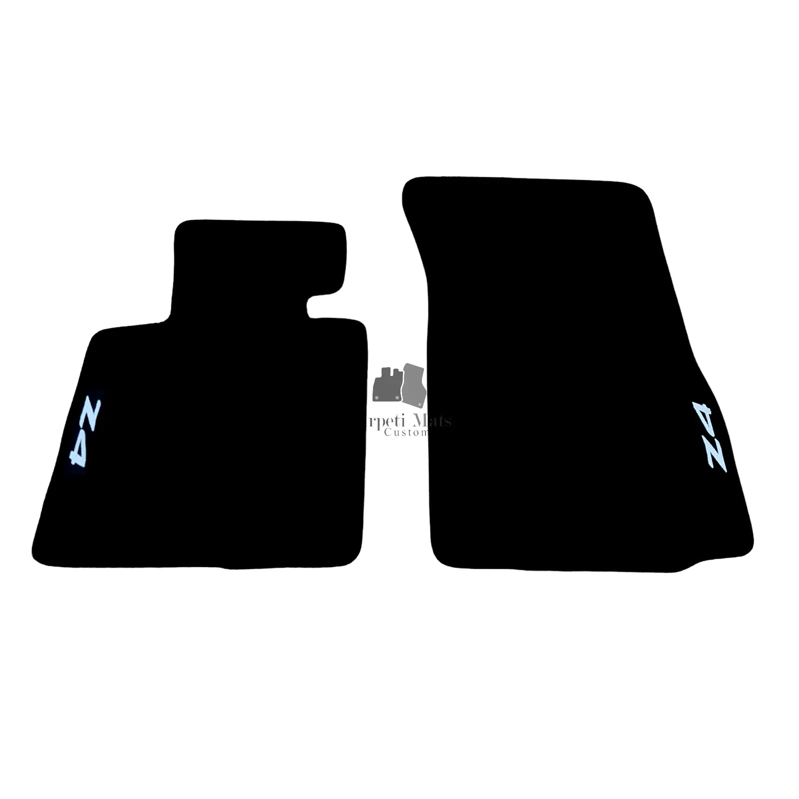 Front Car Floor Mats Velour For BMW Z4 E85/86 Waterproof Black Carpet Liners 2pc