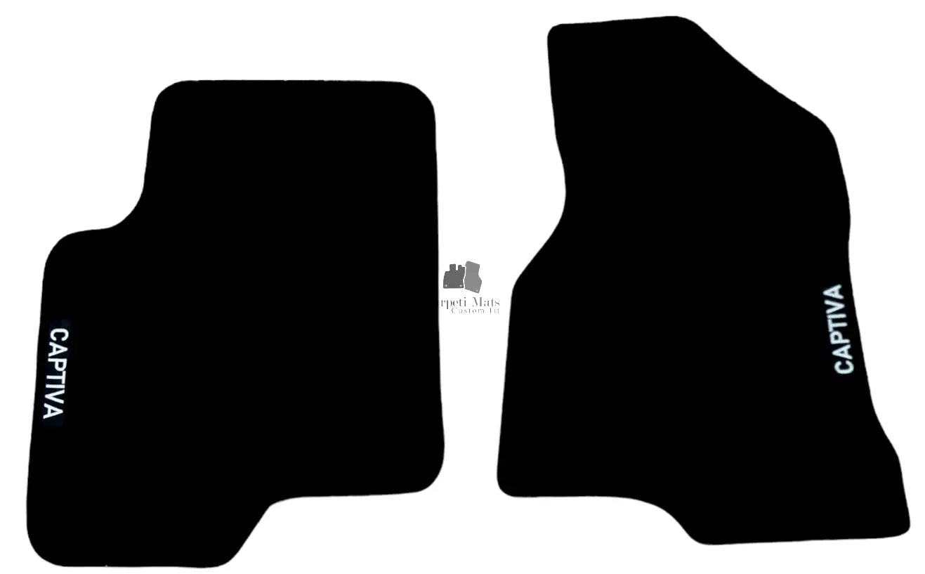 Front Car Floor Mats Velour For Chevrolet Captiva Auto Liners Waterproof Carpet