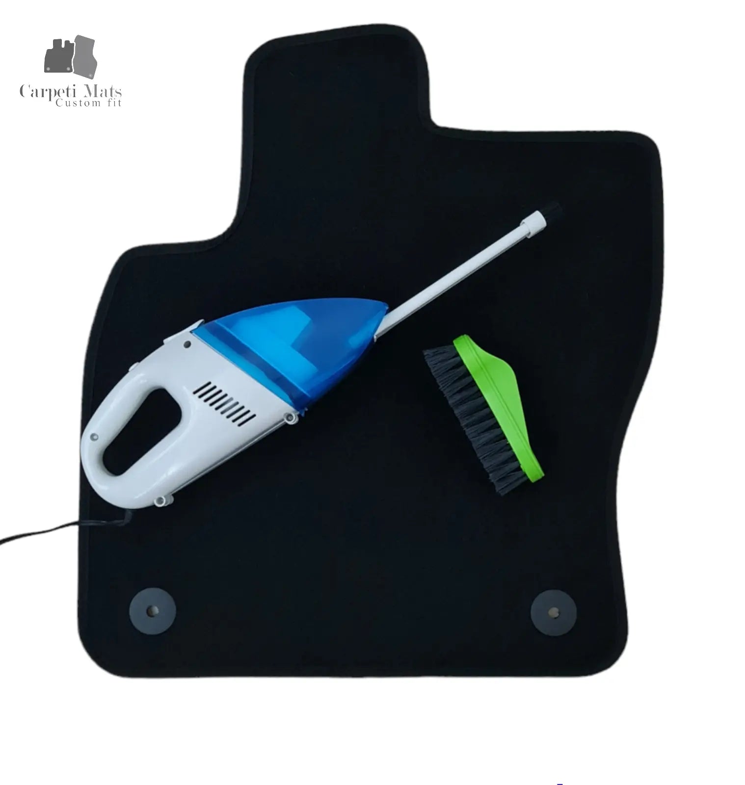 Front Car Floor Mats Velour For Chevrolet Malibu Waterproof Carpet Liners 2pcs