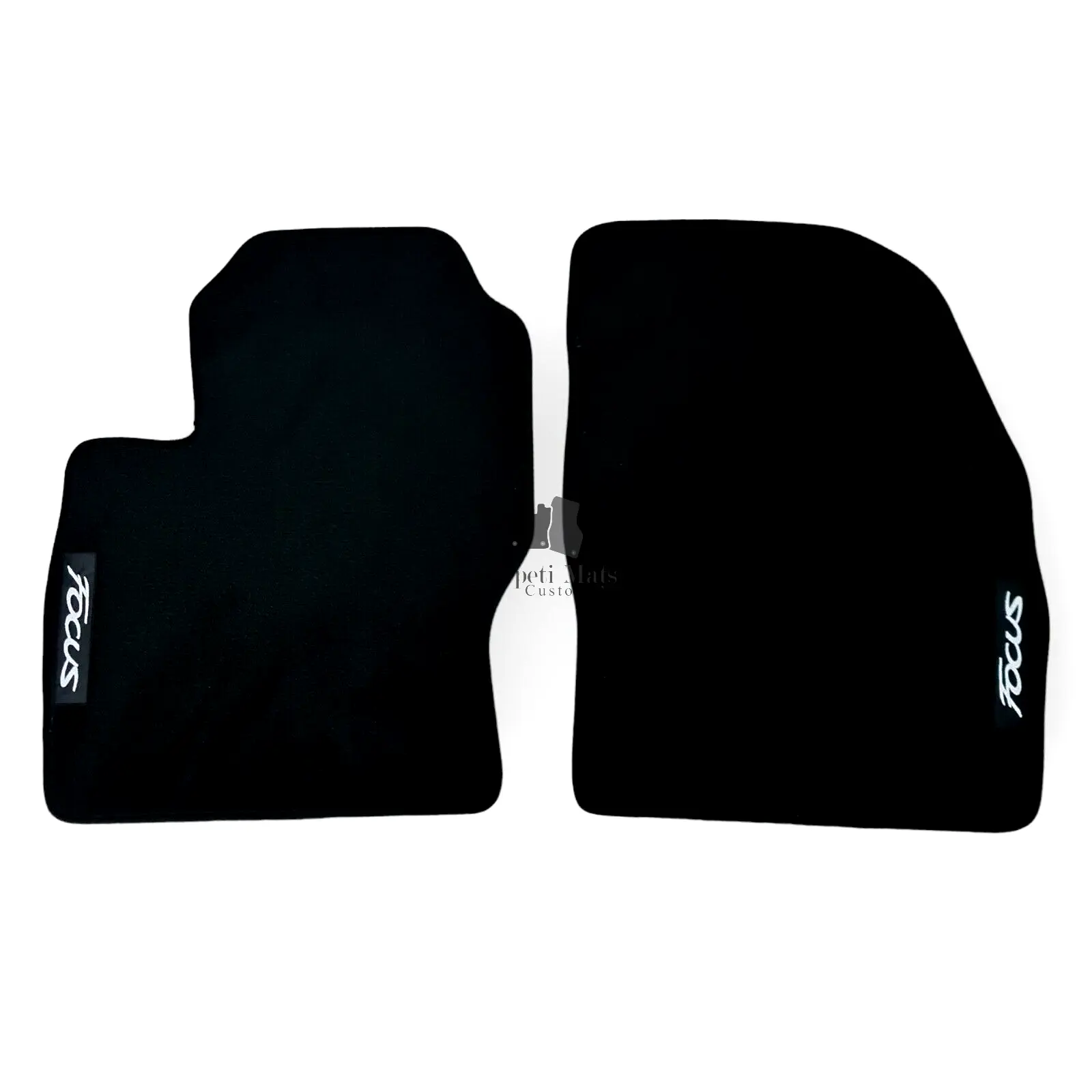 Front Car Floor Mats Velour For Ford Focus 2 Waterproof Black Carpet Liners 2pcs