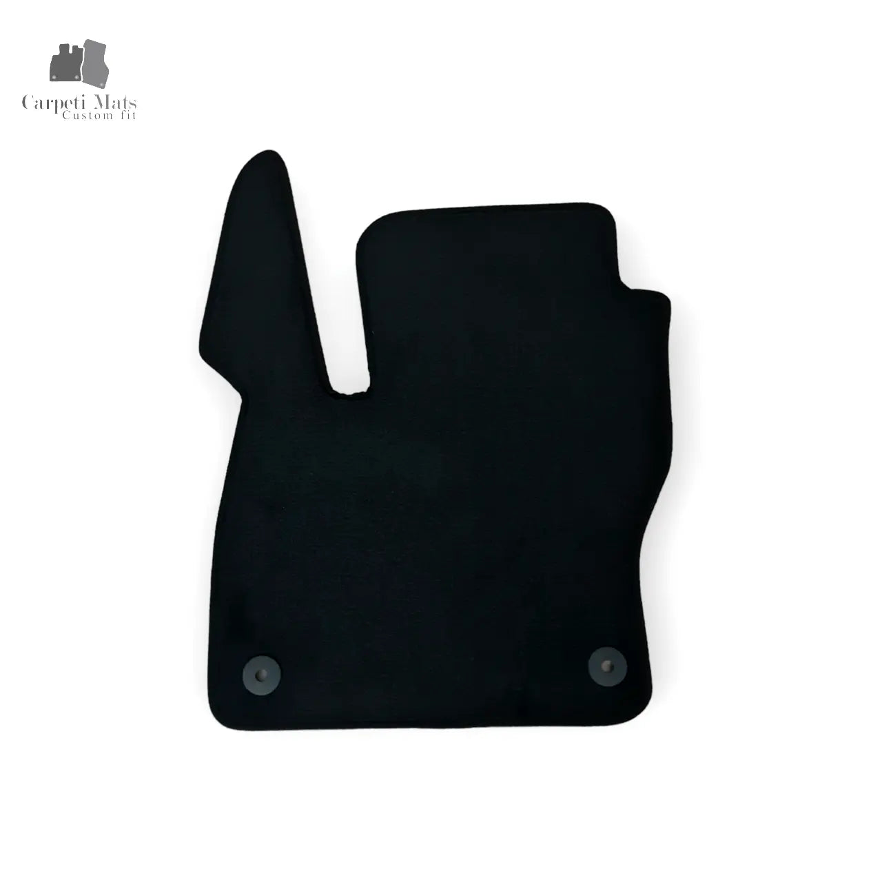 Front Car Floor Mats Velour For Ford Focus Waterproof Black Carpet Liners 2pcs