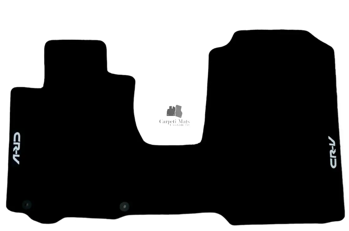 Front Car Floor Mats Velour For Honda CRV Waterproof Carpet Rugs Auto Liners 2pc