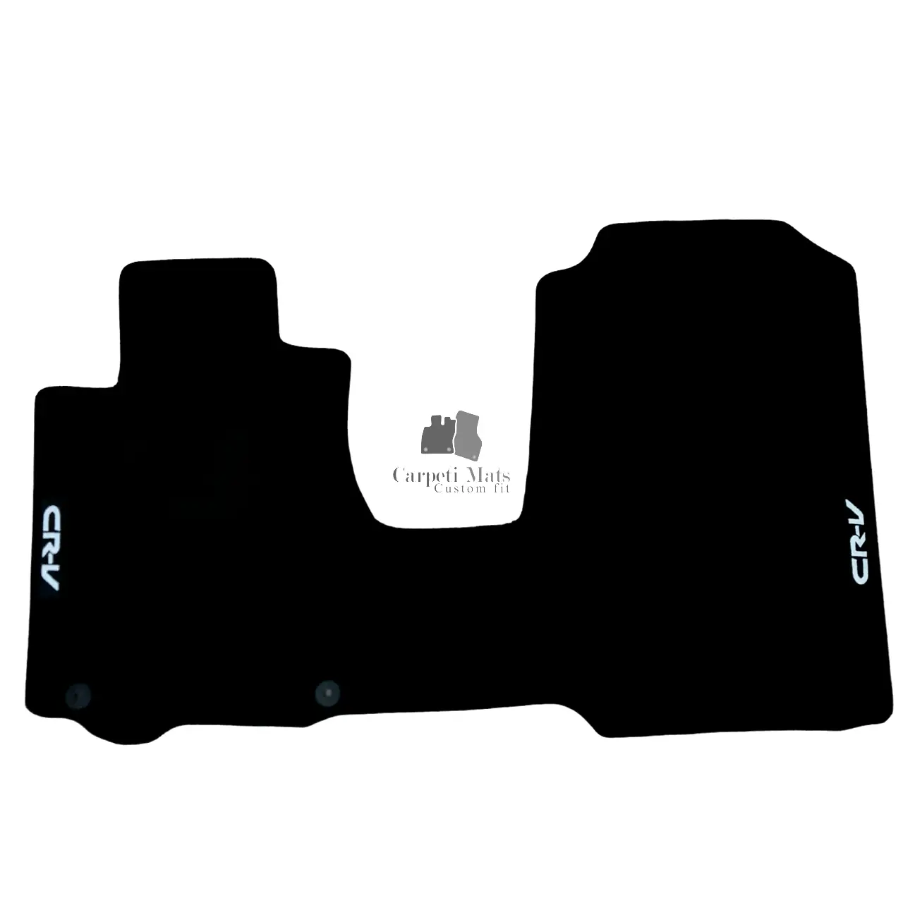 Front Car Floor Mats Velour For Honda CRV Waterproof Carpet Rugs Auto Liners 2pc