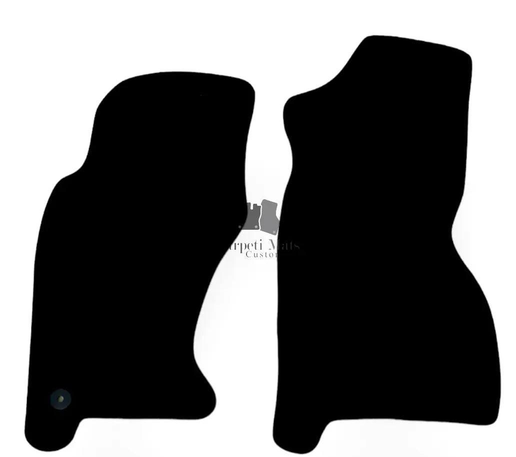 Front Car Floor Mats Velour For Jeep Grand Cherokee Waterproof Carpet Liners 2pc
