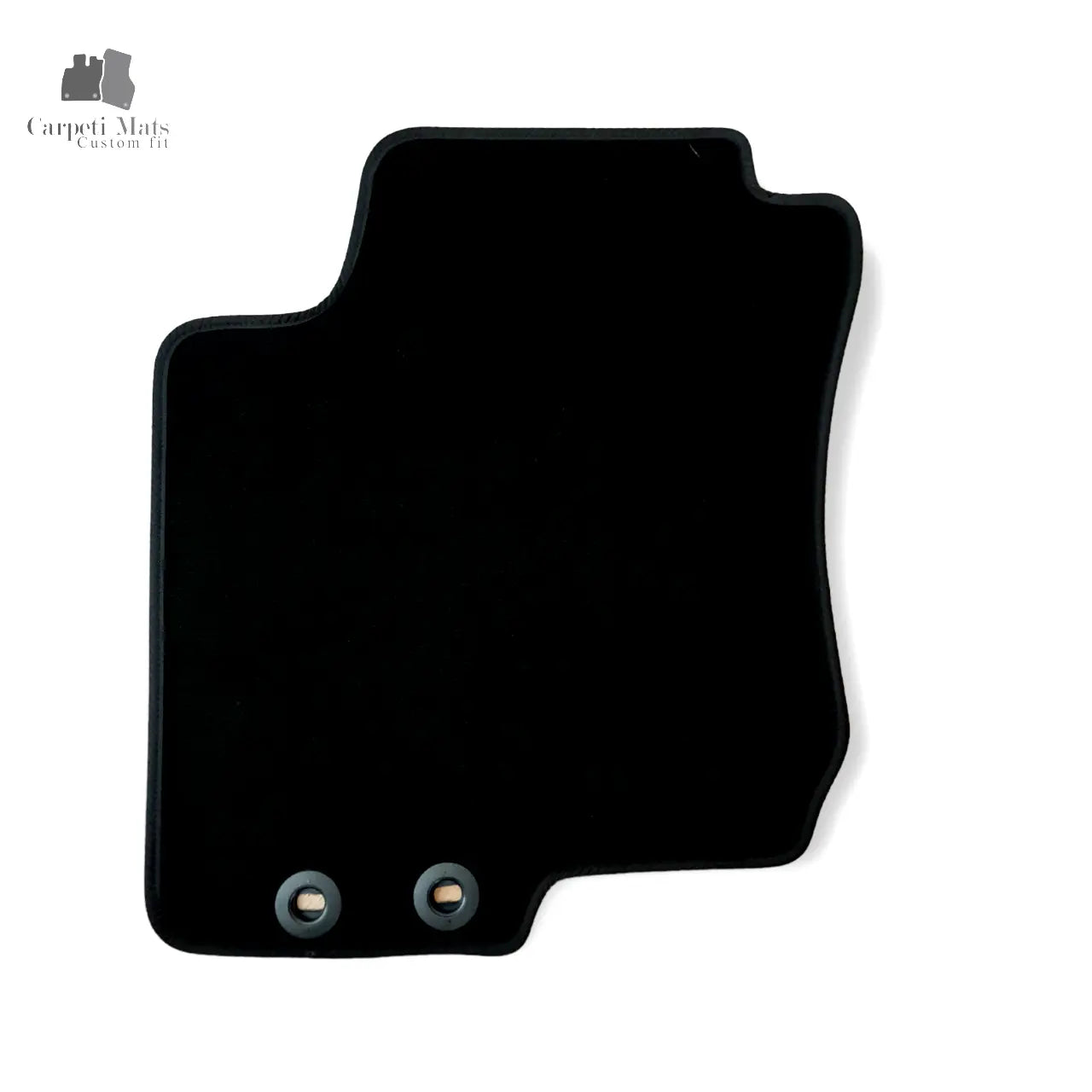 Front Car Floor Mats Velour For Kia Ceed Waterproof Black Carpet Liners New 2pcs