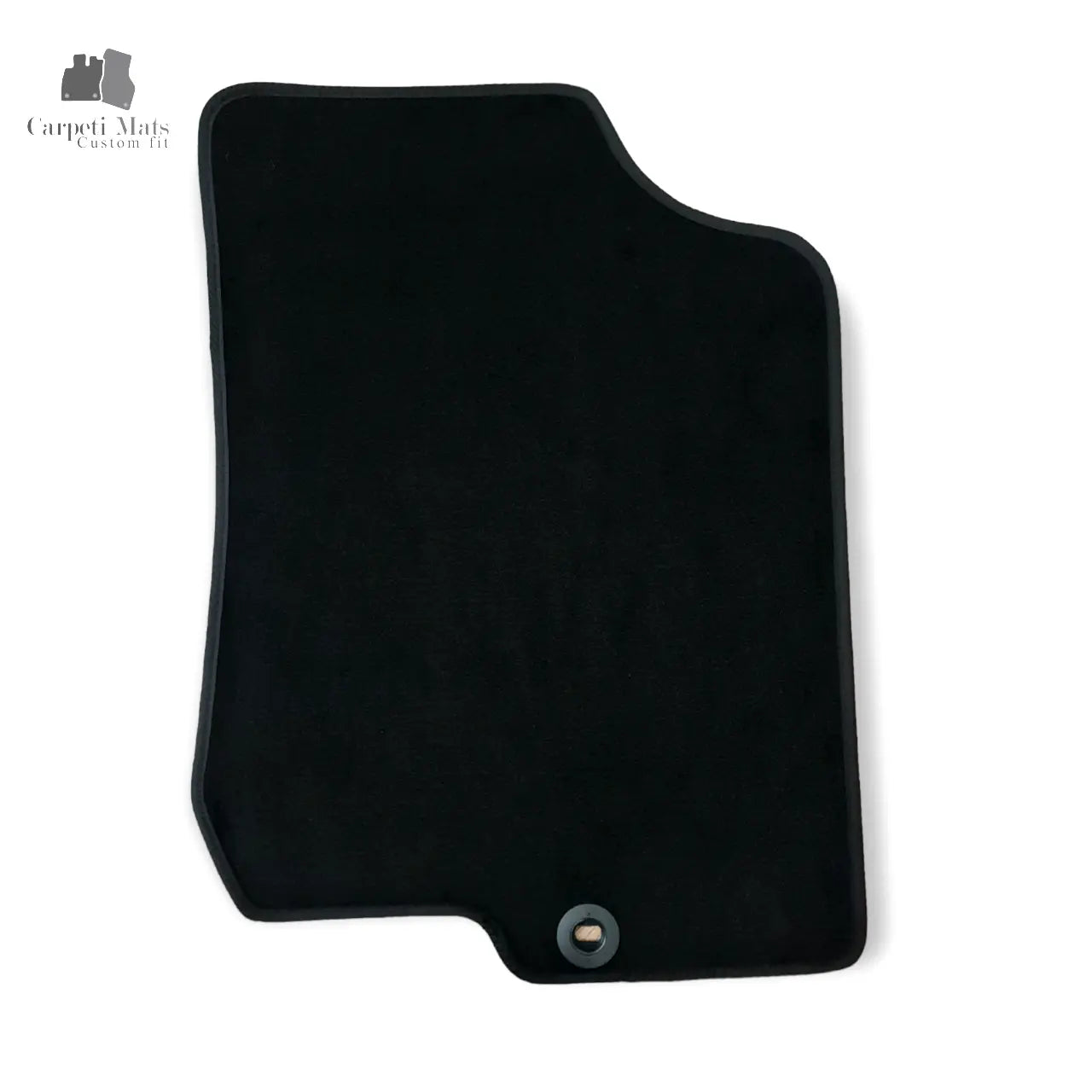 Front Car Floor Mats Velour For Kia Ceed Waterproof Black Carpet Liners New 2pcs