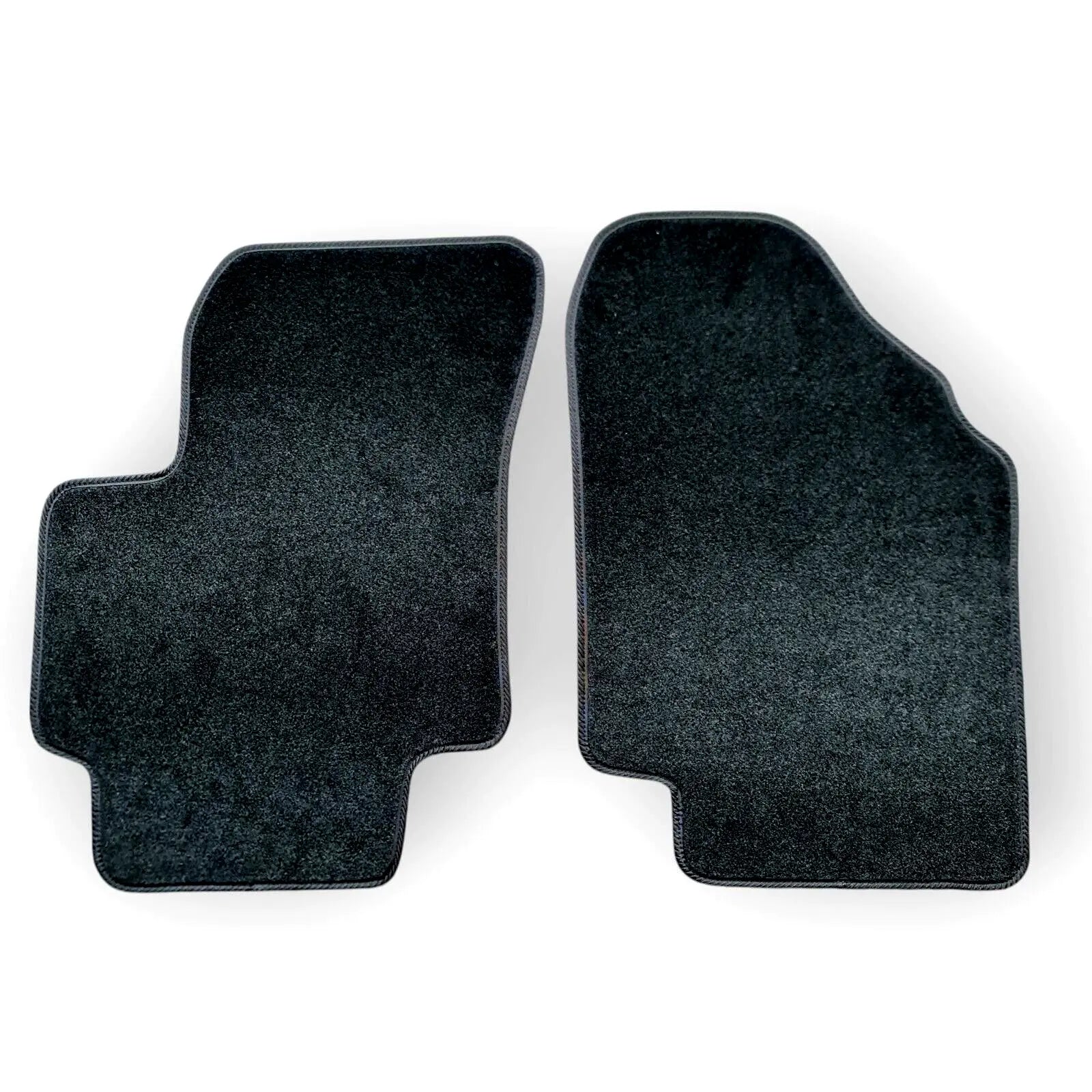 Front Car Floor Mats Velour For Kia Rio Waterproof Carpet Auto Liners Rugs 2pcs