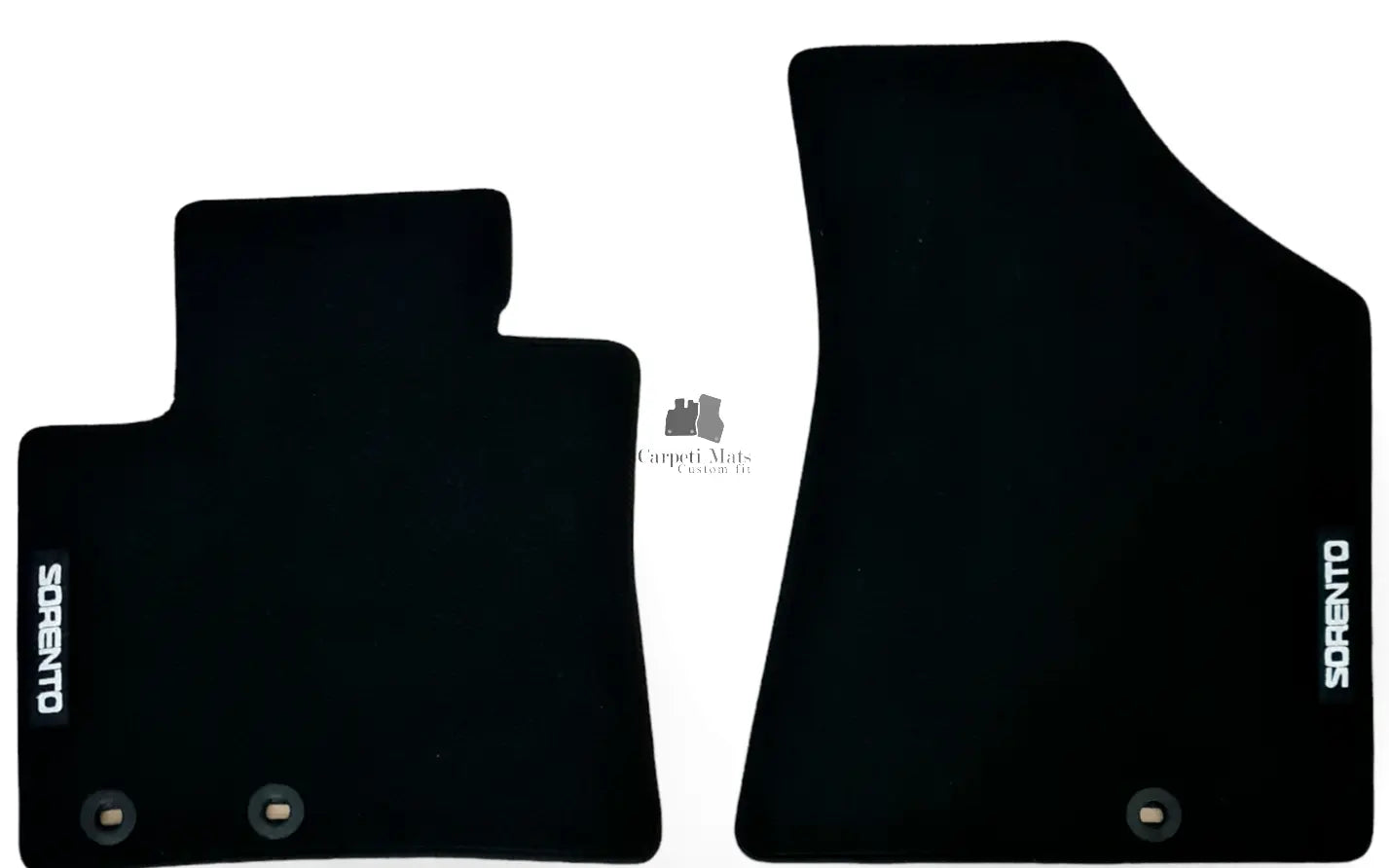Front Car Floor Mats Velour For Kia Sorento Waterproof Carpet Rugs Auto Liners