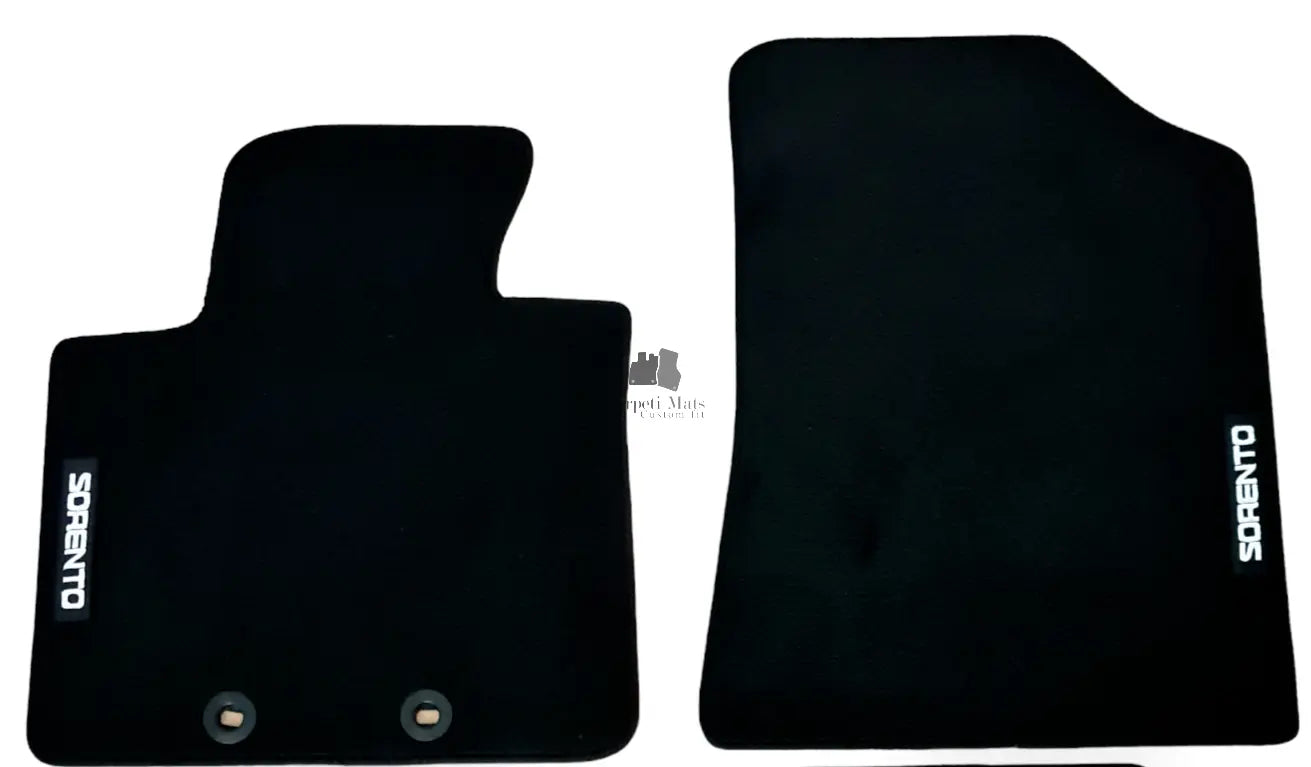 Front Car Floor Mats Velour For Kia Sorento Waterproof Carpet Rugs Auto Liners