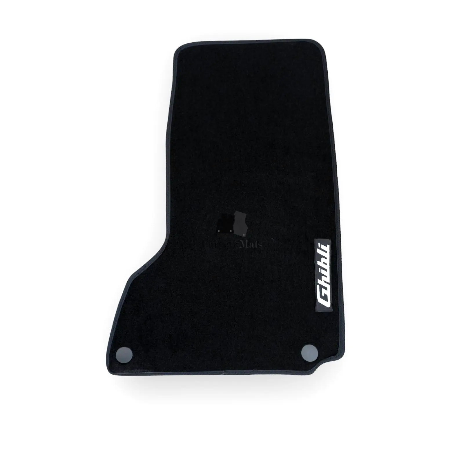 Front Car Floor Mats Velour For Maserati Ghibli Waterproof Carpet Liners 2pc New