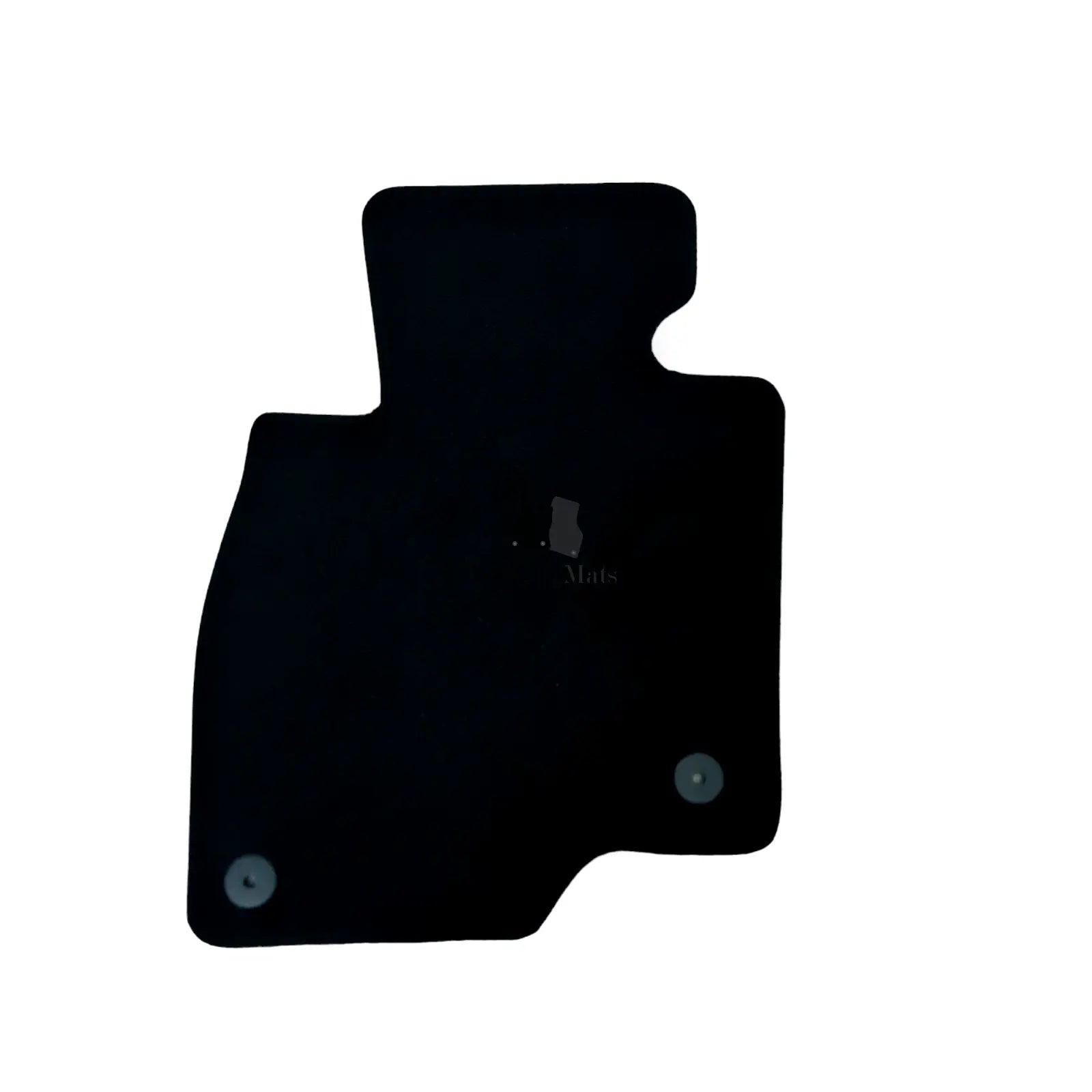 Front Car Floor Mats Velour For Mazda 3 Waterproof Black Carpet Liners New 2pcs