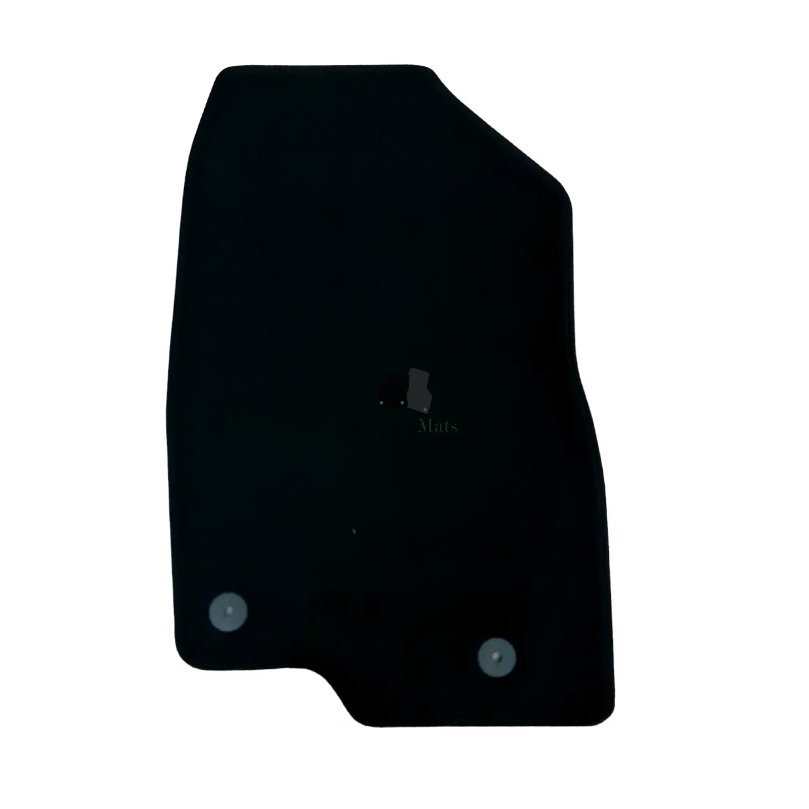 Front Car Floor Mats Velour For Mazda 3 Waterproof Black Carpet Liners New 2pcs