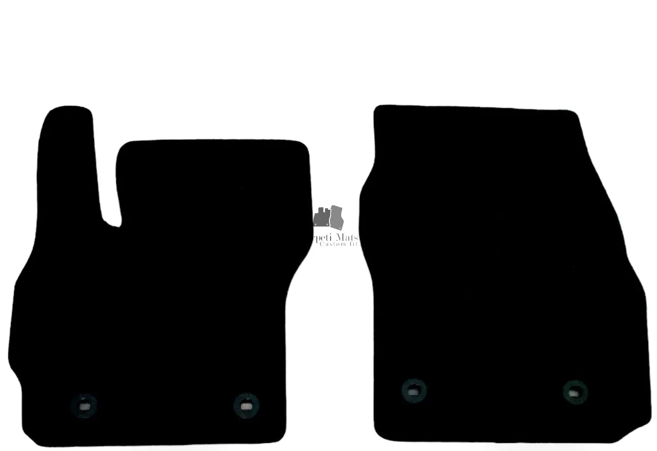 Front Car Floor Mats Velour For Mazda 5 Waterproof Black Carpet Liners New 2pcs