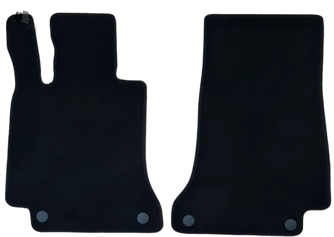 Front Car Floor Mats Velour For Mercedes C-Class W205 Auto Liners Waterproof 2pc