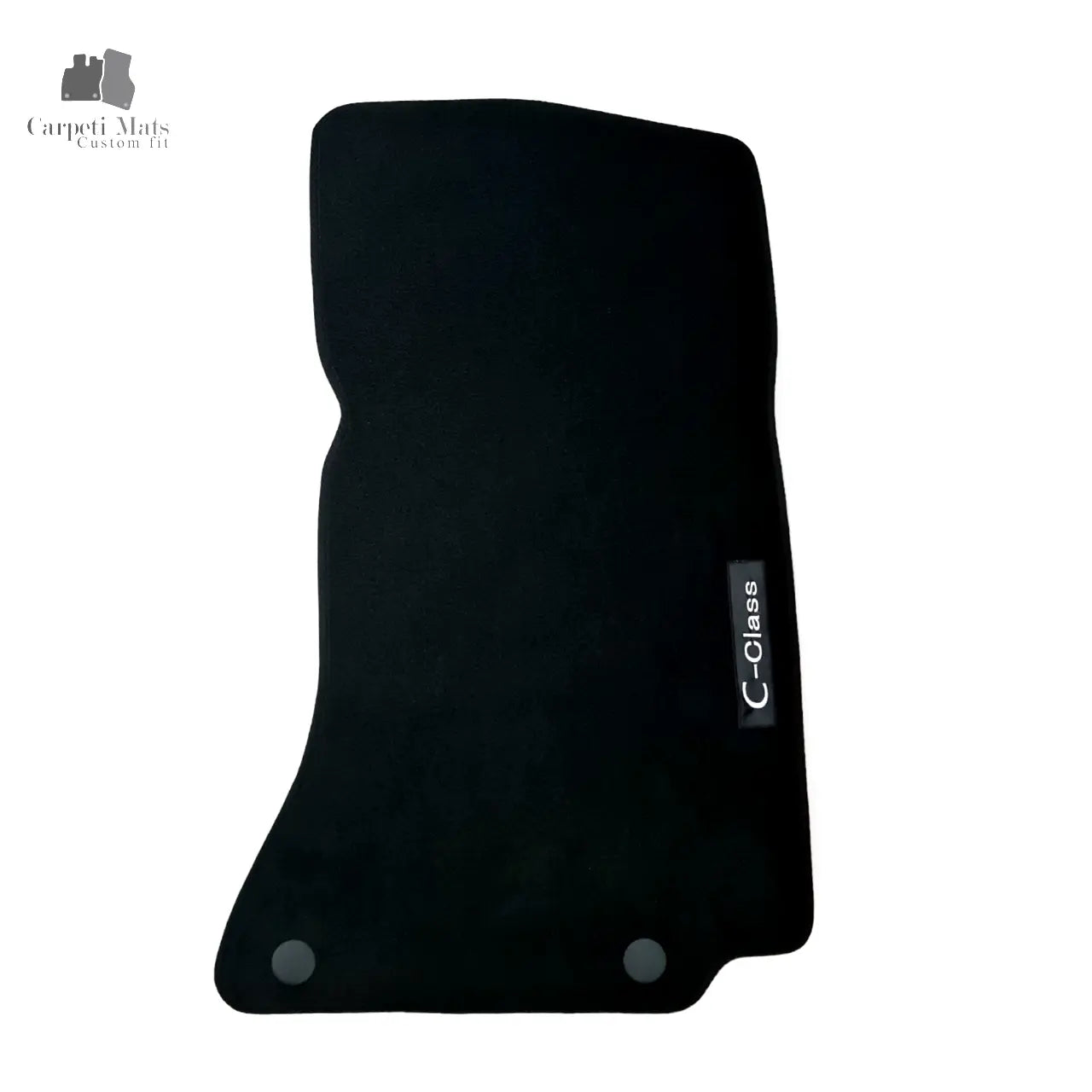 Front Car Floor Mats Velour For Mercedes C-Class W206 Liners Waterproof Black 2p
