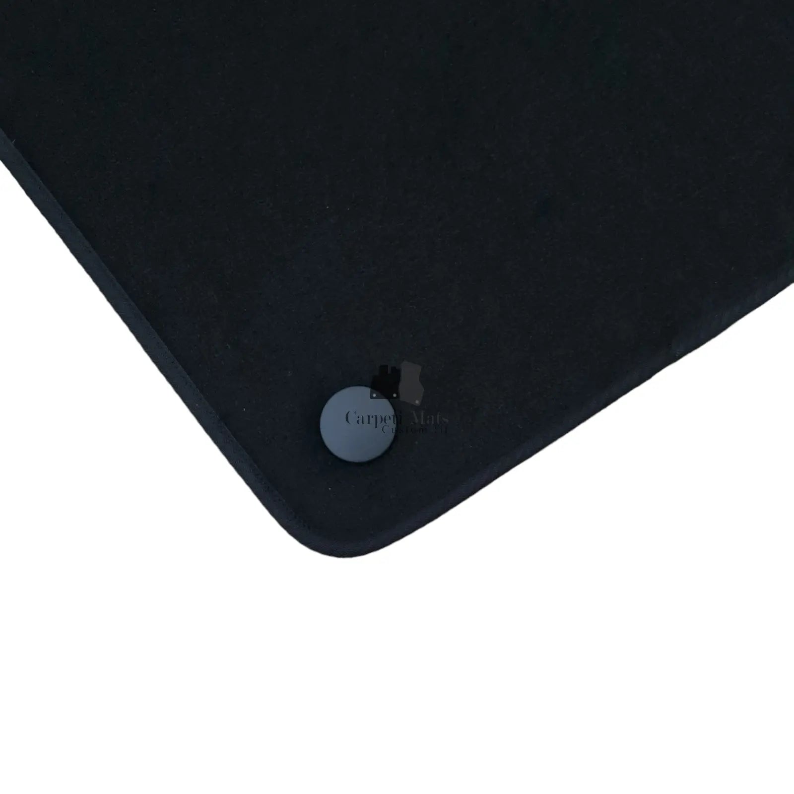 Front Car Floor Mats Velour For Mercedes E-Class Coupe Black Carpet Liners 2pcs