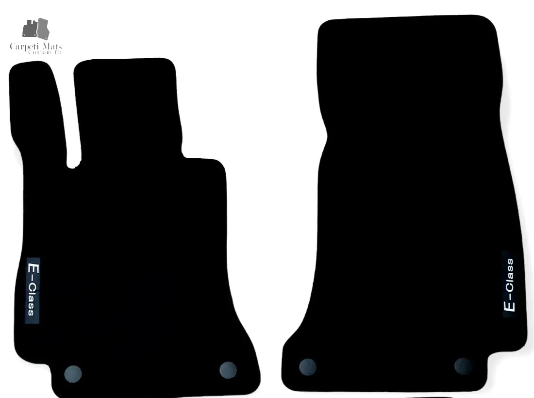 Front Car Floor Mats Velour For Mercedes E-Class W213 Auto Liners Waterproof 2pc