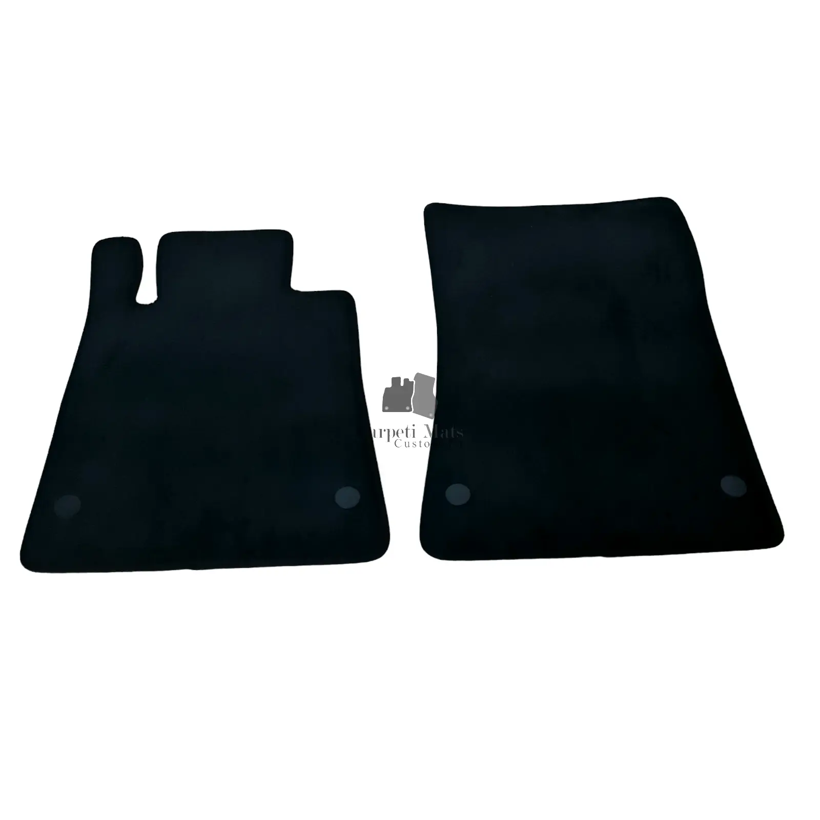 Front Car Floor Mats Velour For Mercedes SLK R172 Waterproof Carpet Liners 2pcs