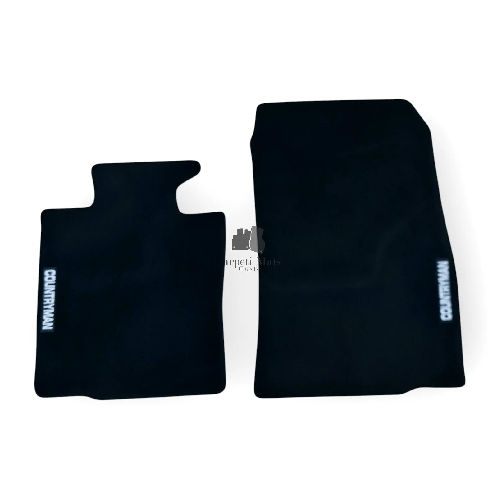 Front Car Floor Mats Velour For Mini Countryman R60 Waterproof Carpet Liners 2pc