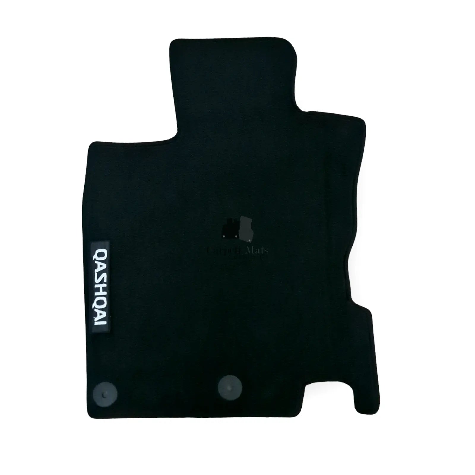 Front Car Floor Mats Velour For Nissan Qashqai Waterproof Carpet Auto Liners 2pc