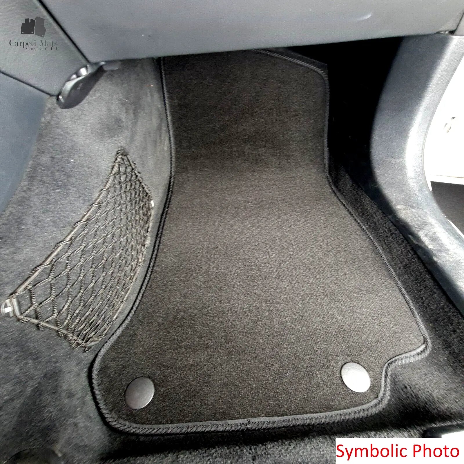 Front Car Floor Mats Velour For Seat Tarraco Waterproof Carpet Rugs Auto Liners