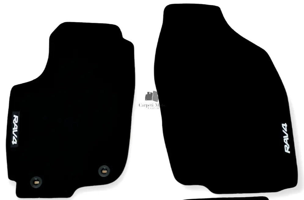 Front Car Floor Mats Velour For Toyota RAV 4 Waterproof Rugs Carpet Auto Liners