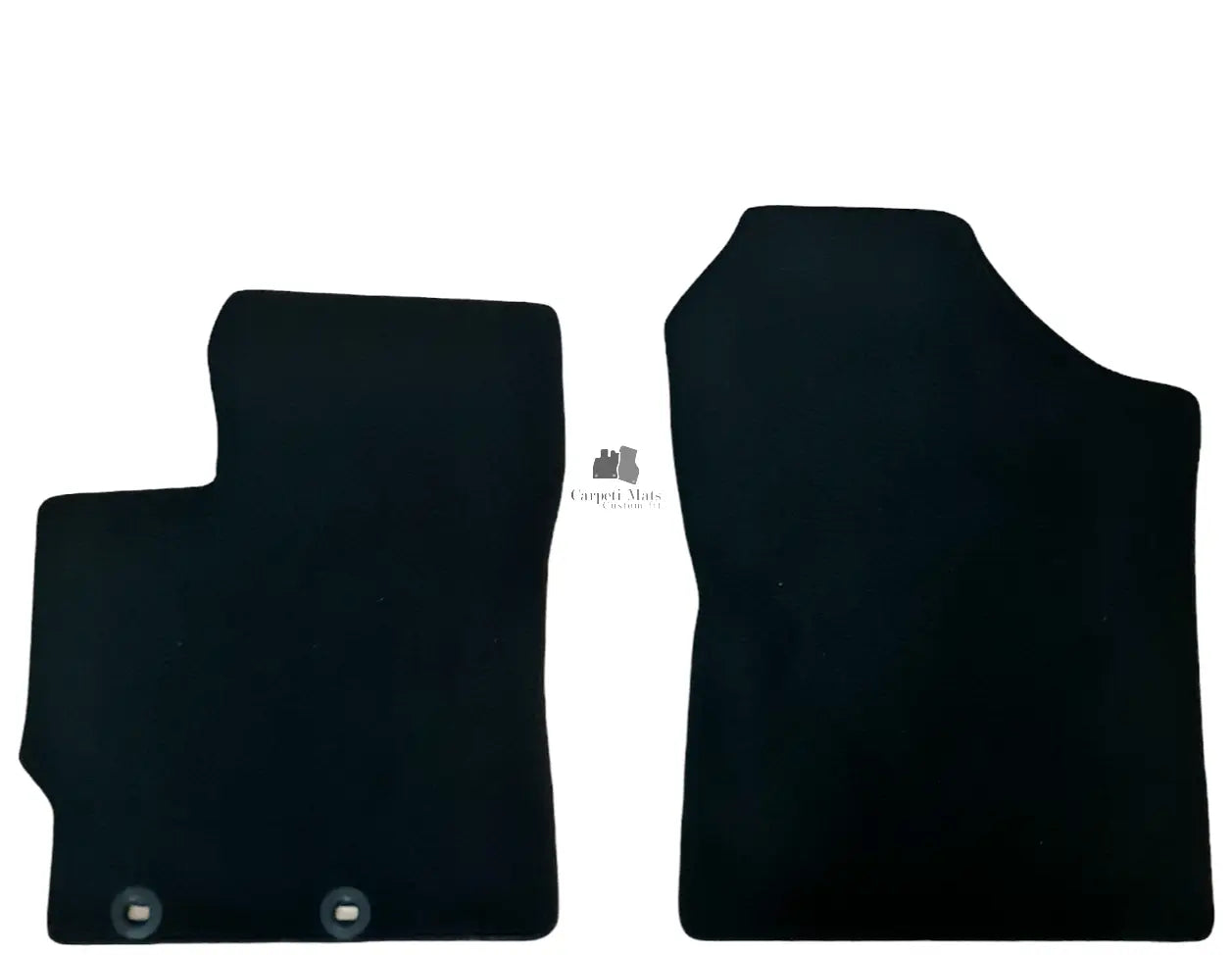 Front Car Floor Mats Velour For Toyota Yaris Waterproof Carpet Auto Liners 2pcs