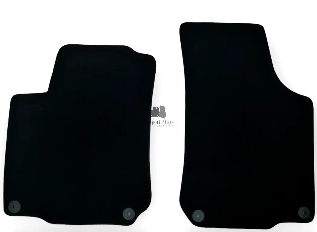 Front Car Floor Mats Velour For VW New Beetle Waterproof Carpet Auto Liners 2pcs