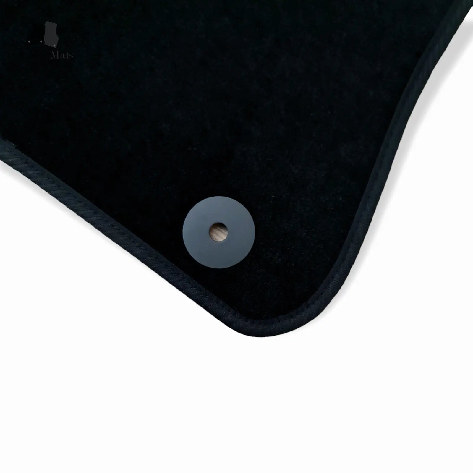 Front Floor Mats Velour For Maserati Quattroporte Waterproof Carpet Liners 2pcs
