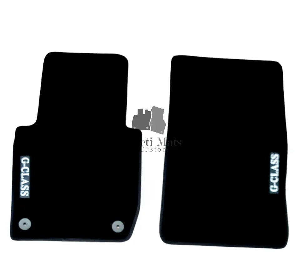 Front Floor Mats Velour For Mercedes G-Class Wagon W463 Waterproof Carpet Liners