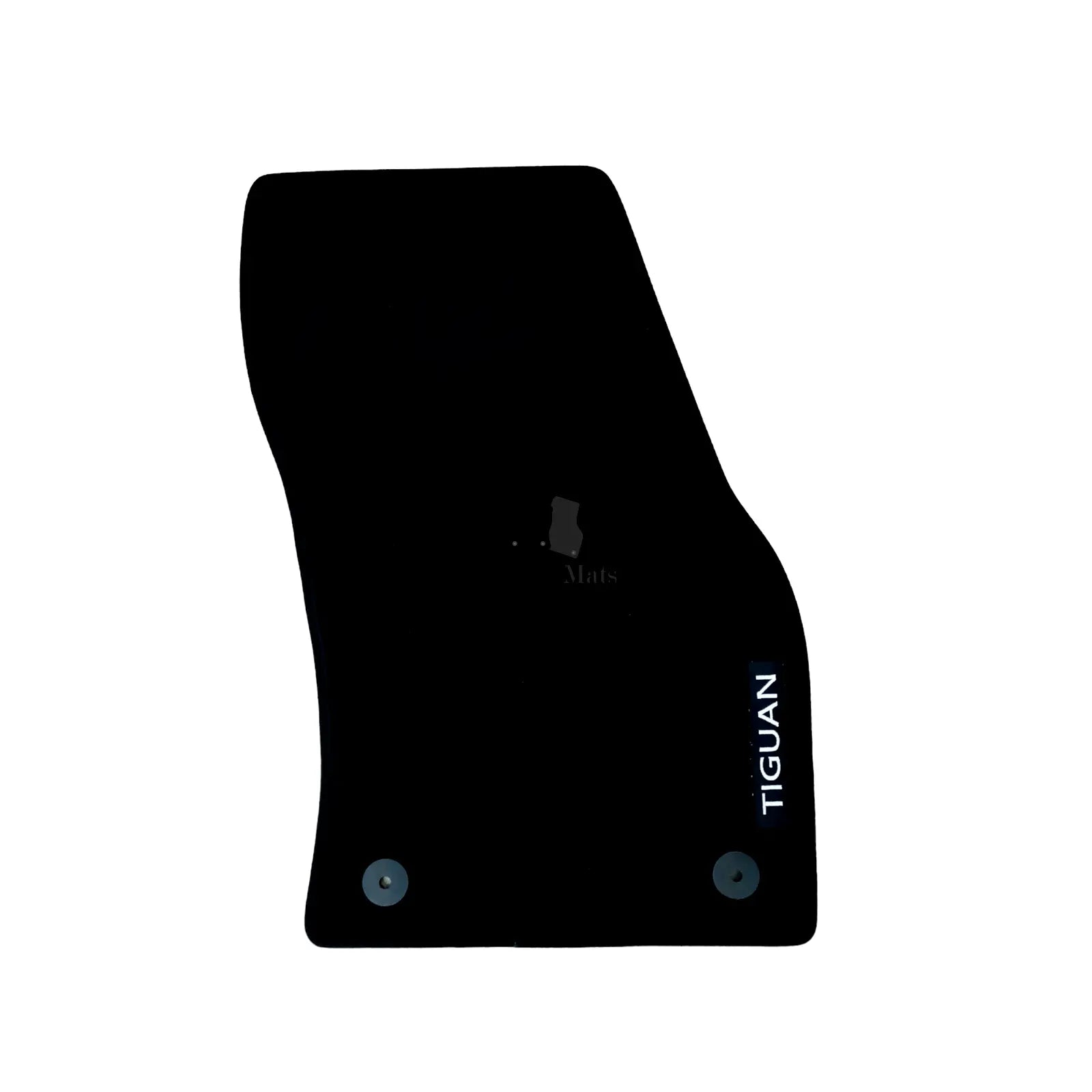 FrontCar Floor Mats Velour For VW Tiguan Waterproof Black Carpet Auto Liners 2pc