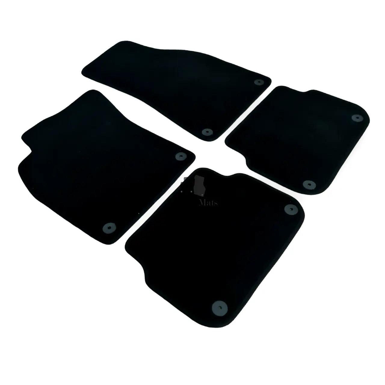 New Car Floor Mats For Audi A6 C6 S6 RS6 Waterproof Black Velour Carpet Liners