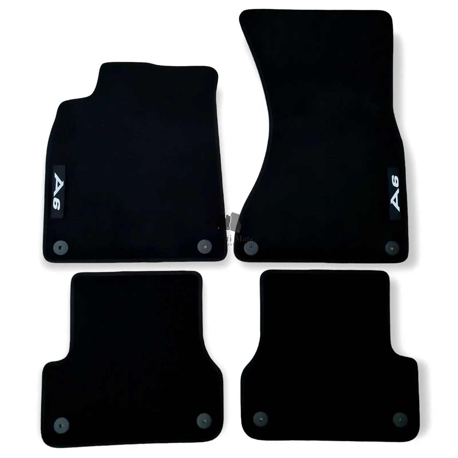 New Car Floor Mats For Audi A6 C7 S6 RS6 Waterproof Black Velour Carpet Liners
