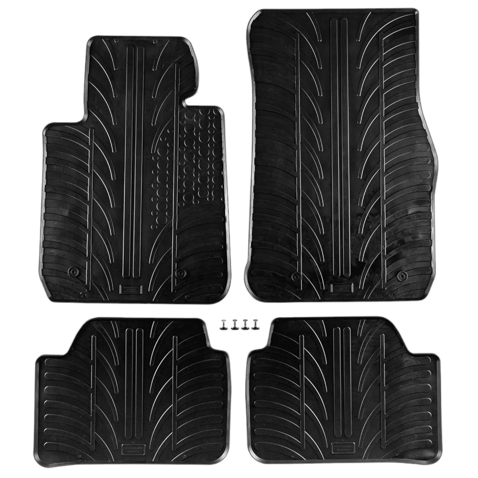 Rubber Car Floor Mats For BMW 1 F20 All Weather Heavy Duty Rugs Auto Liners New