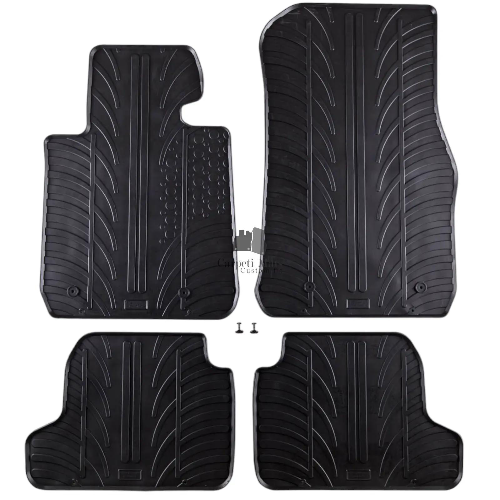 Rubber Car Floor Mats For BMW 2 F22 F23 All Weather Heavy Duty Rugs Auto Liners