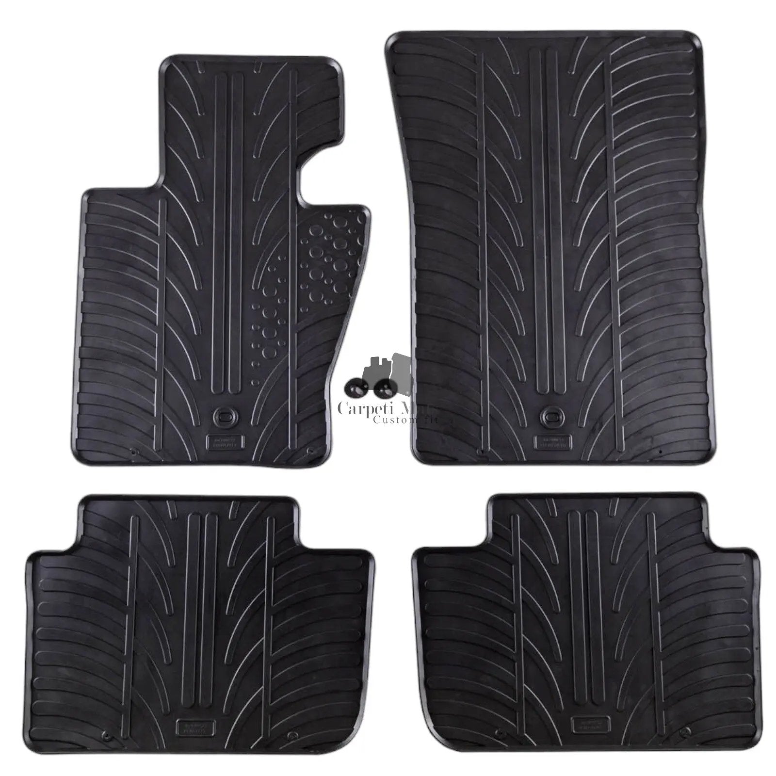 Rubber Car Floor Mats For BMW X3 E83 All Weather Heavy Duty Rugs Auto Liners New
